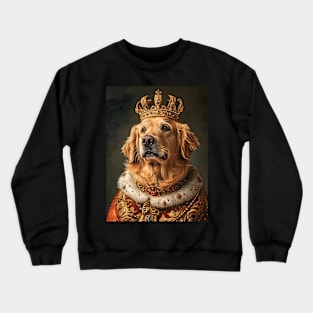 Golden Retriever The King Crewneck Sweatshirt